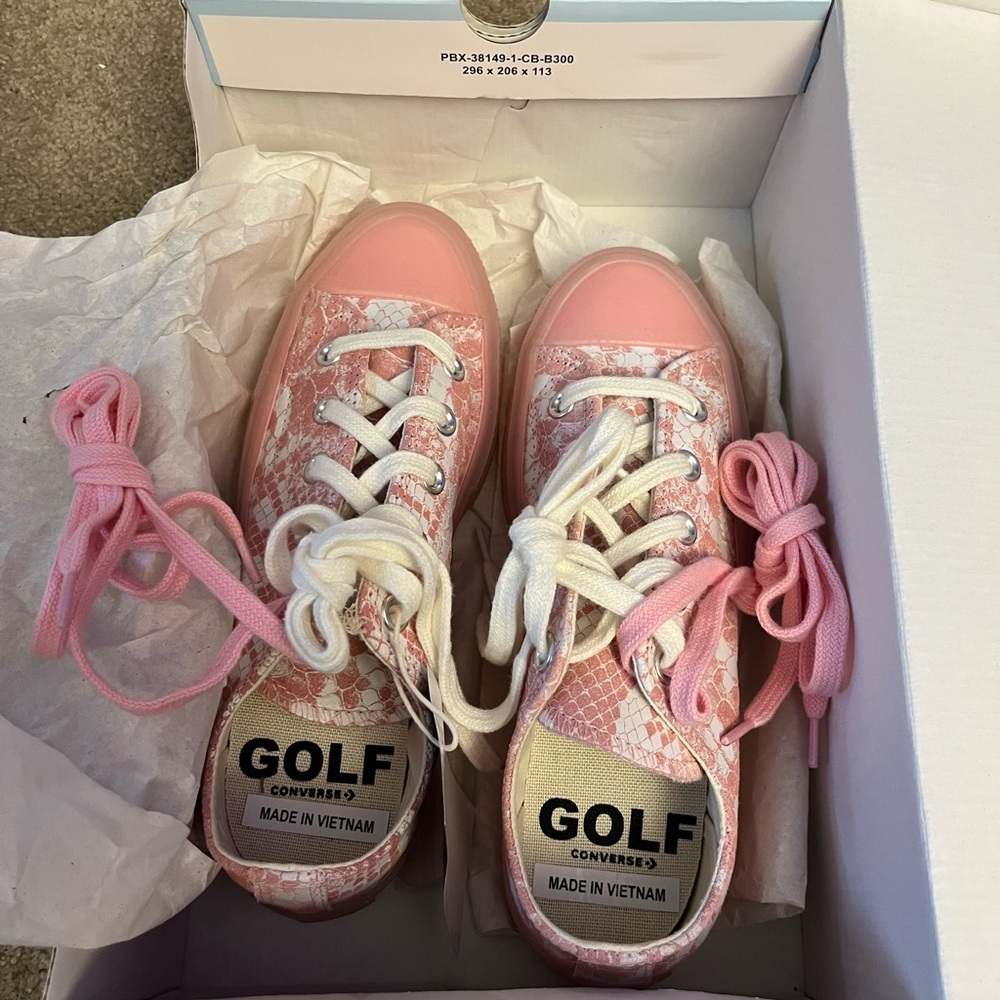 Converse Chuck Taylor all star 70 golf wang python pink Snake Skin pattern - Picture 5 of 7